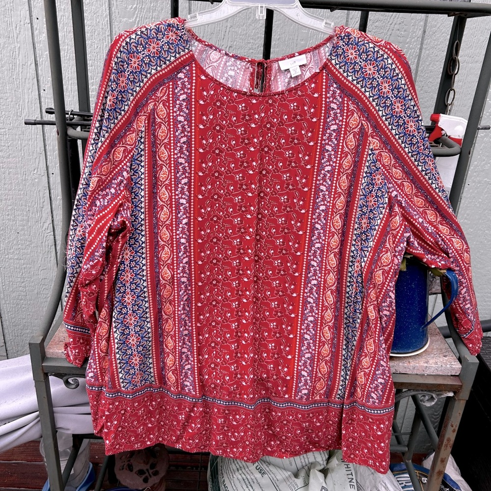 J Jill women’s cotton tunic size 3x